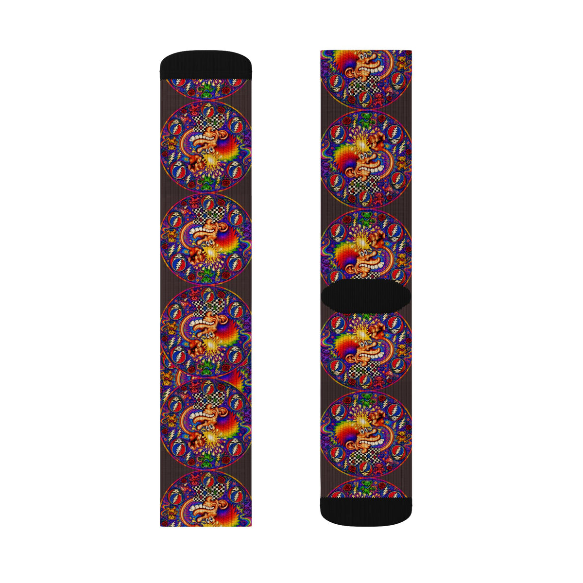 Grateful Dead Socks | Sublimation Socks