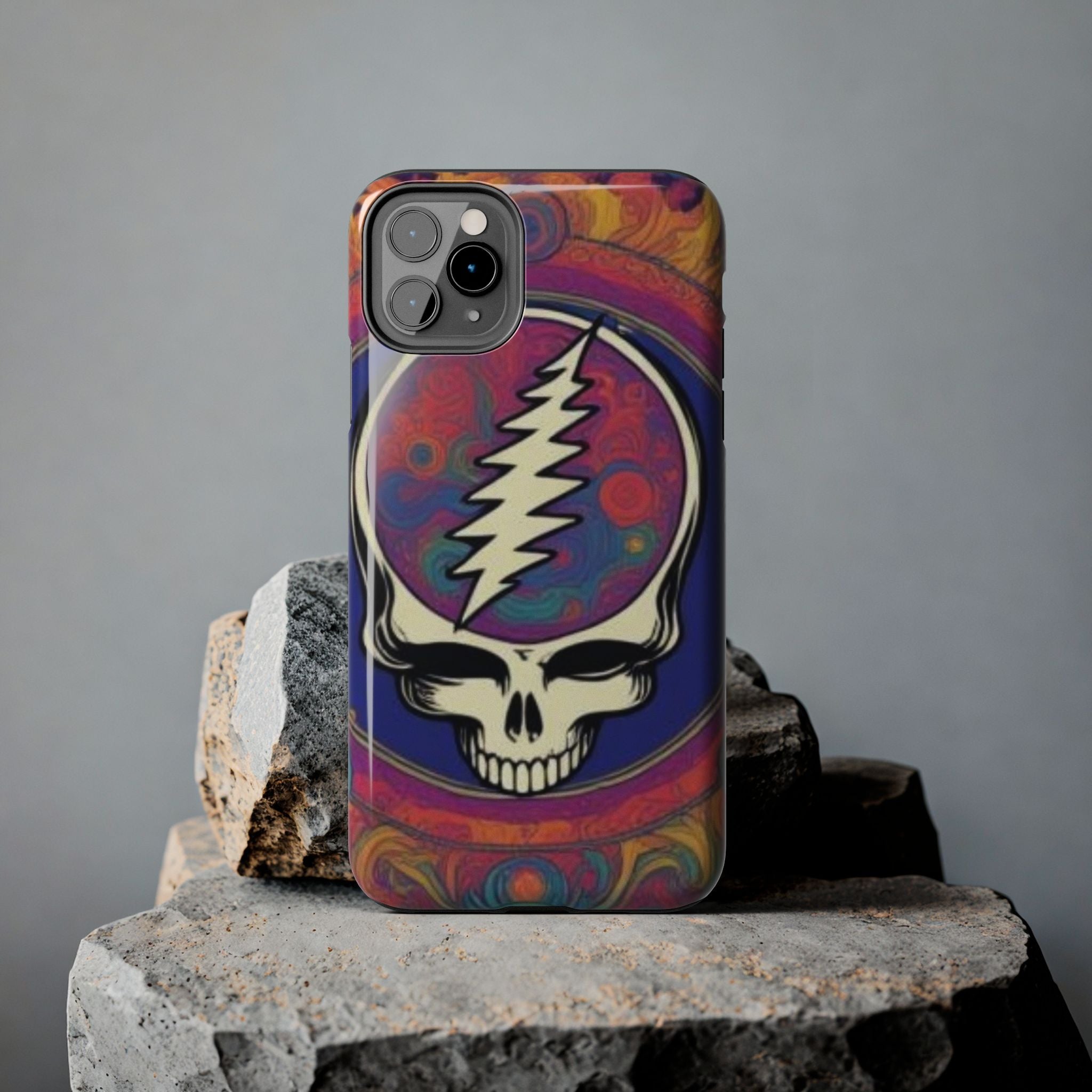 Steal Your Face Skull lightning bolt Phone Case | Protective iPhone cover