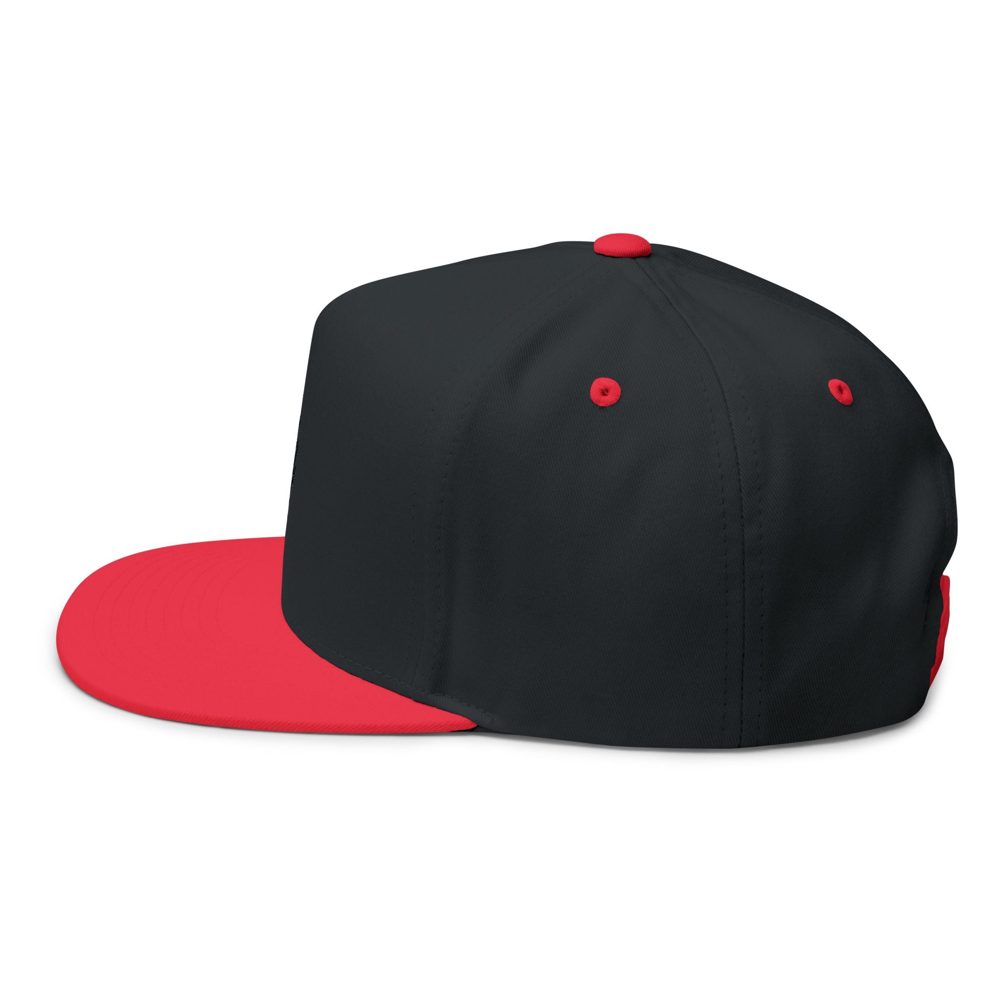 Lightning Bolt Embroidered Cap | Flat Bill Snapback Grateful Dead tour hat