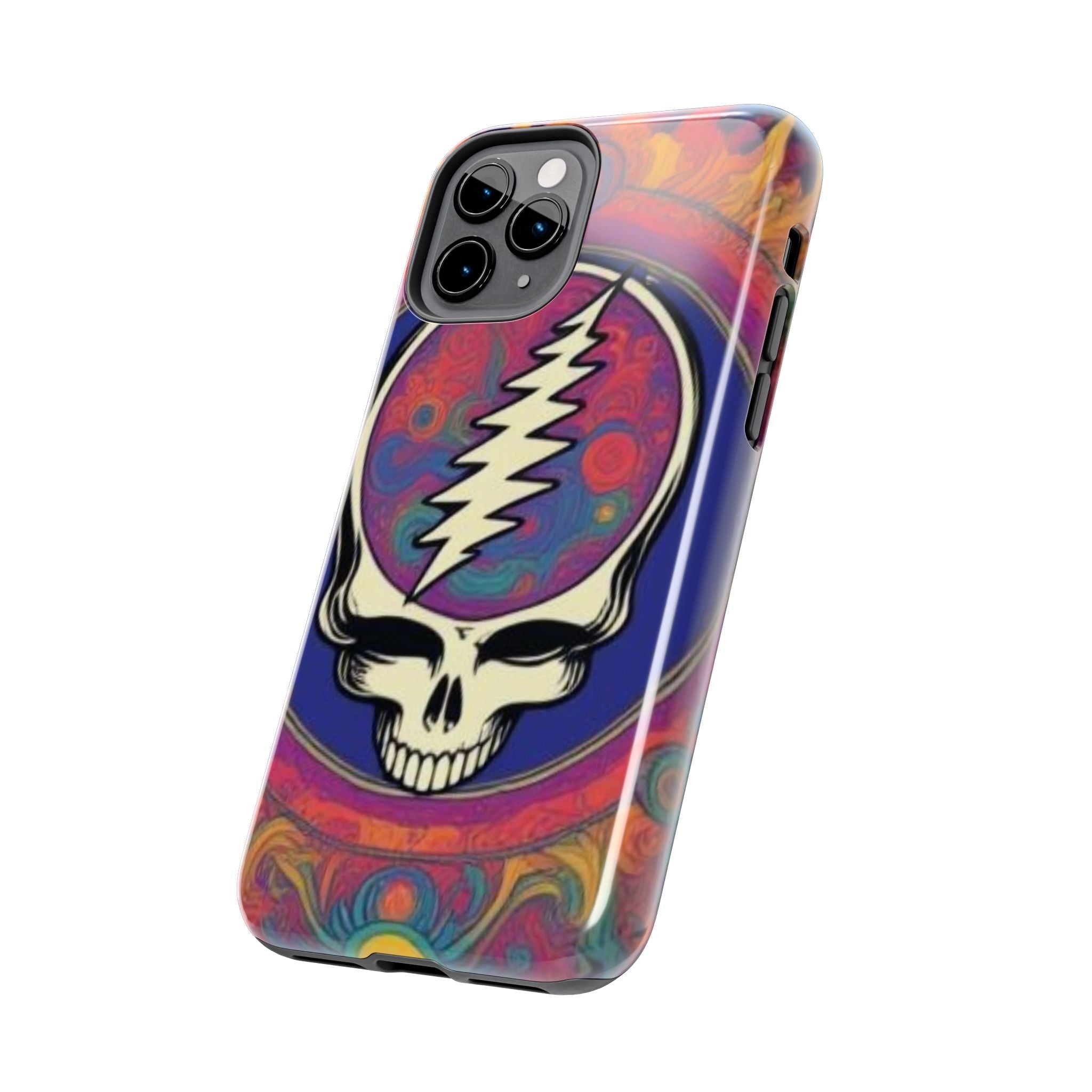 Steal Your Face Skull lightning bolt Phone Case | Protective iPhone cover