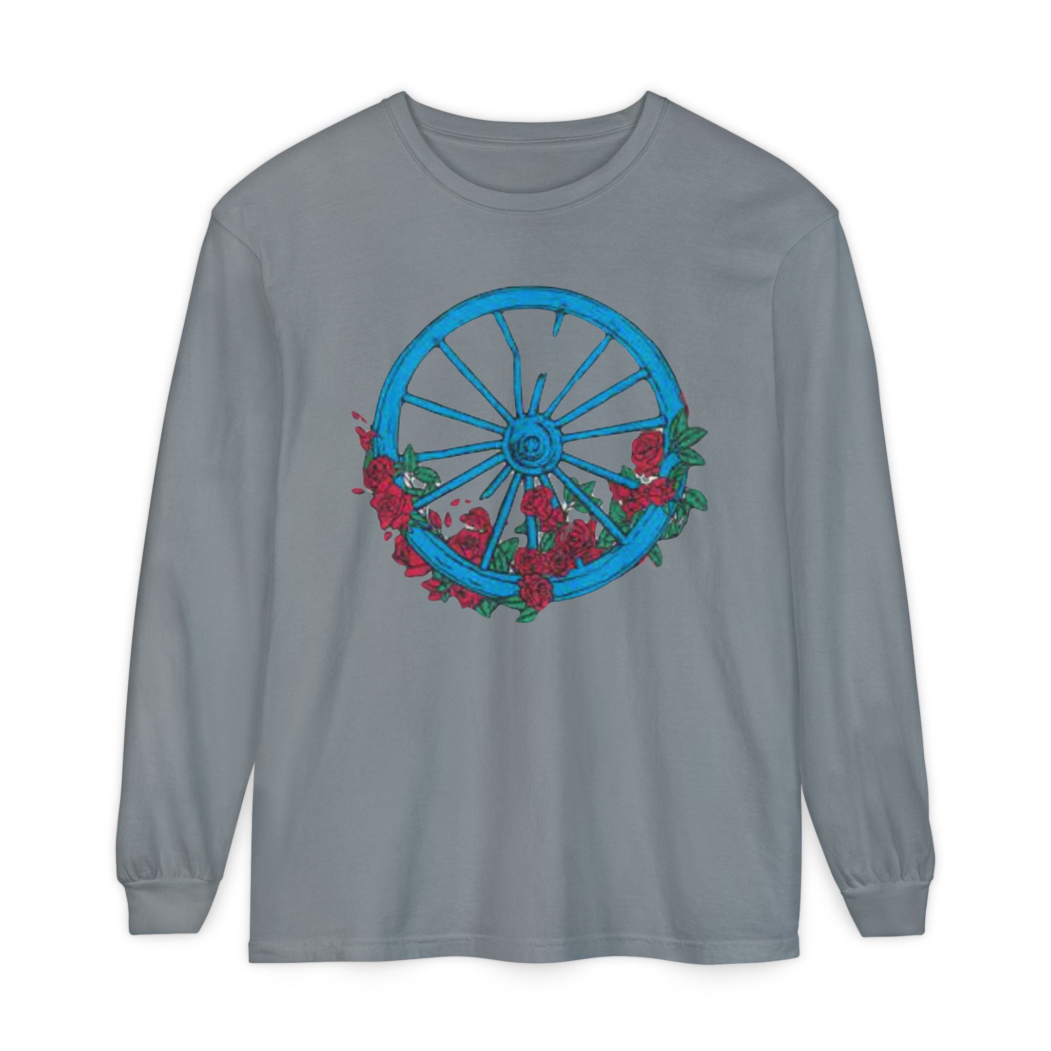Grateful Dead  Long Sleeve Tee | Floral Western Graphic