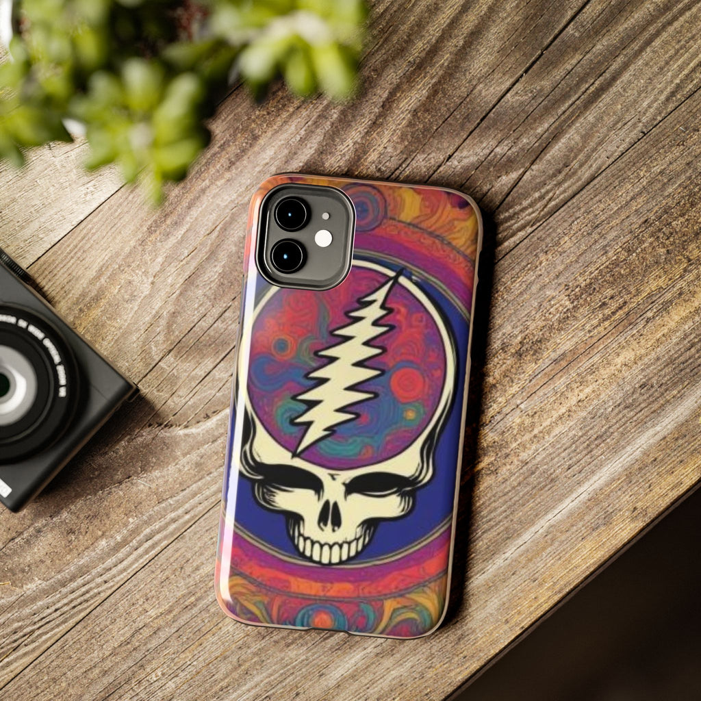 Steal Your Face Skull lightning bolt Phone Case | Protective iPhone cover