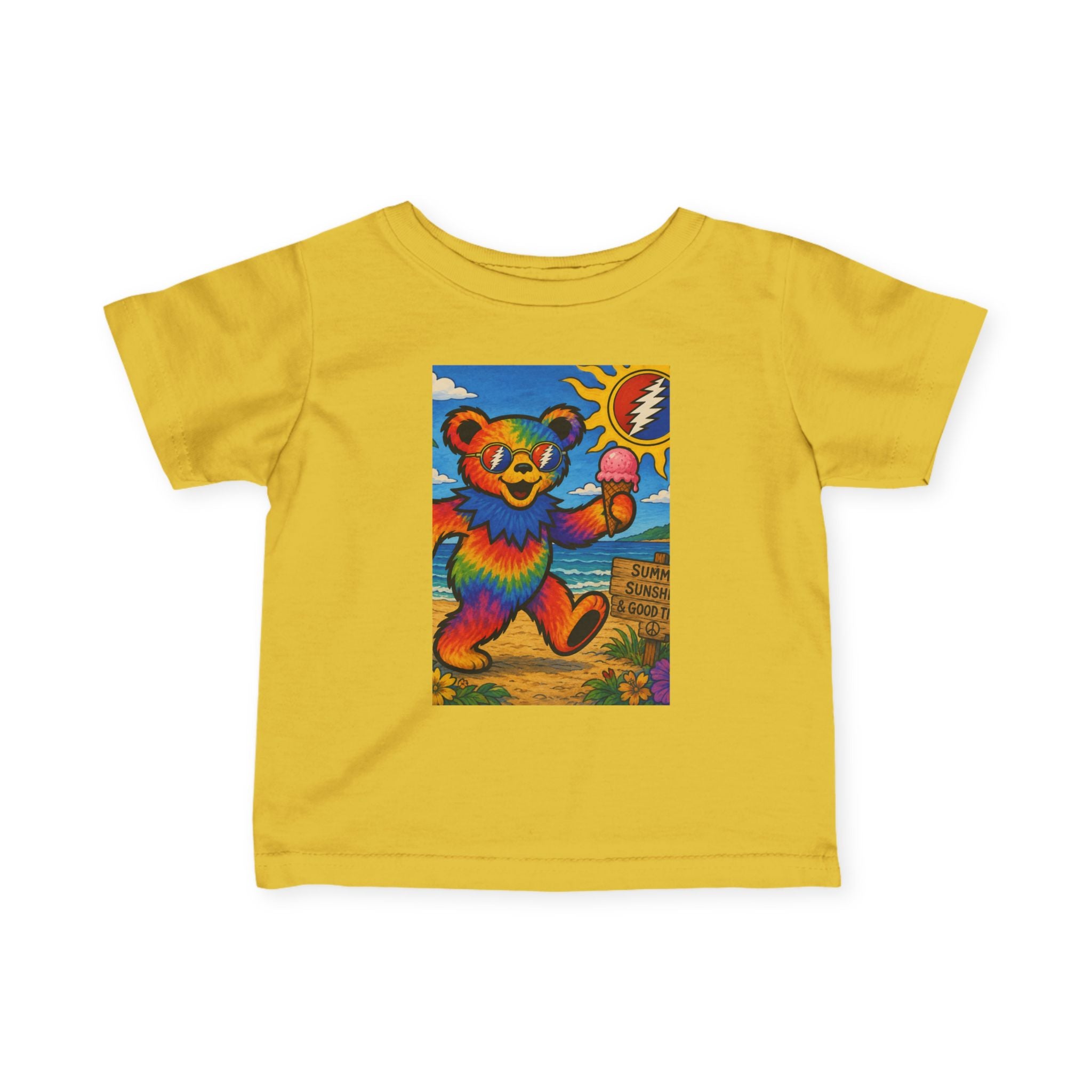 Rainbow Dancing Bear tee | Infant Tee grateful dead