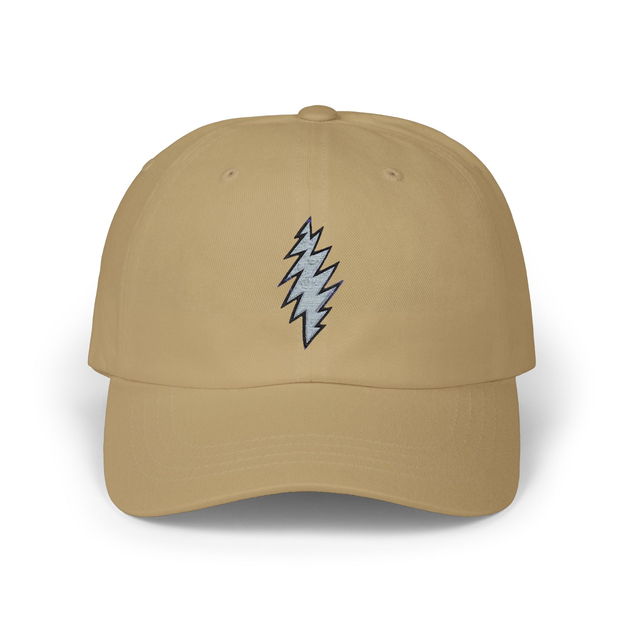 Lightning Bolt Classic Dad Cap | Stylish Casual Hat for Everyday Wear, Outdoor Adventures, Gifts for Him,Grateful Dead hat