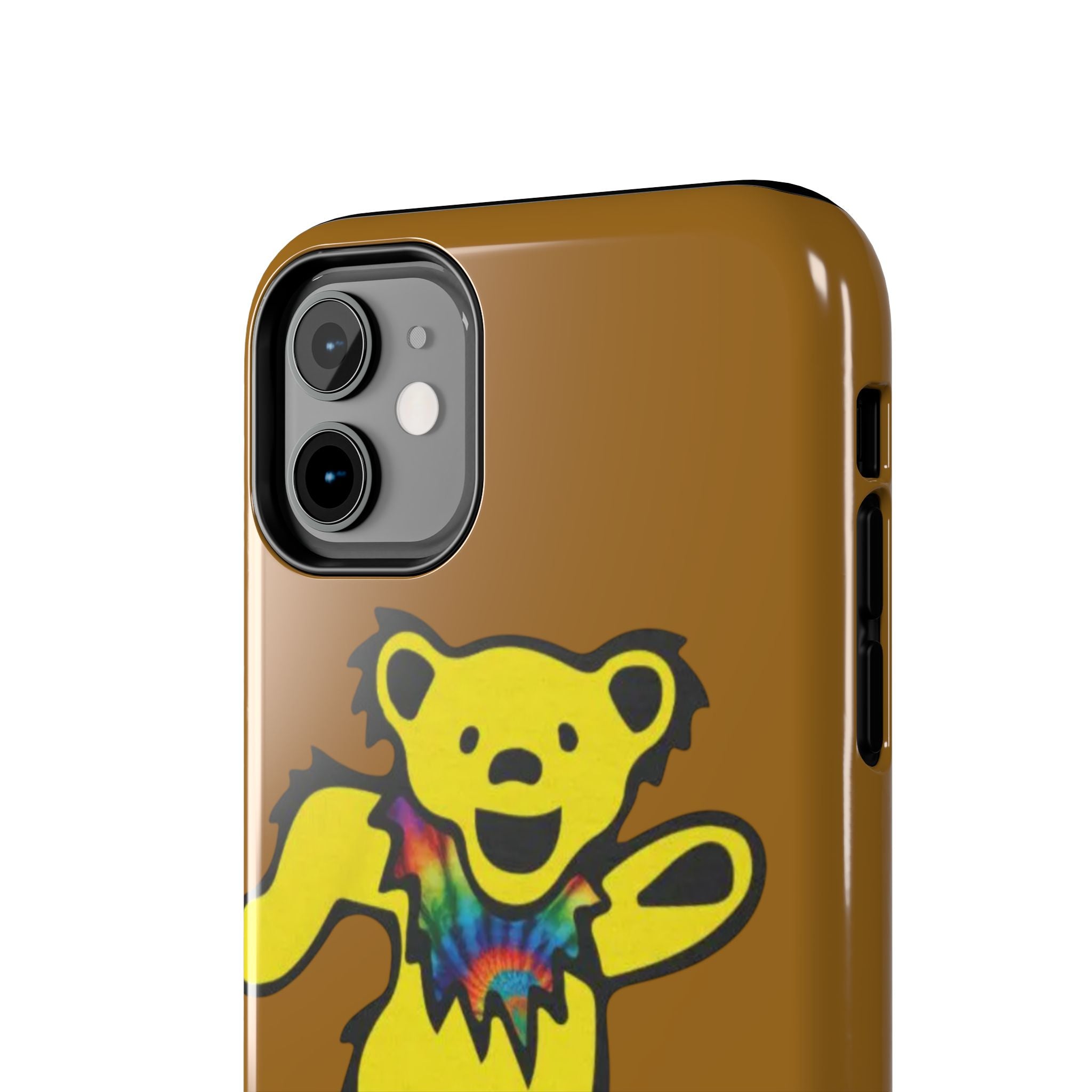 grateful dead Dancing Tie Dye Bear Phone Case | Tough Phone Case, gift for a deadhead