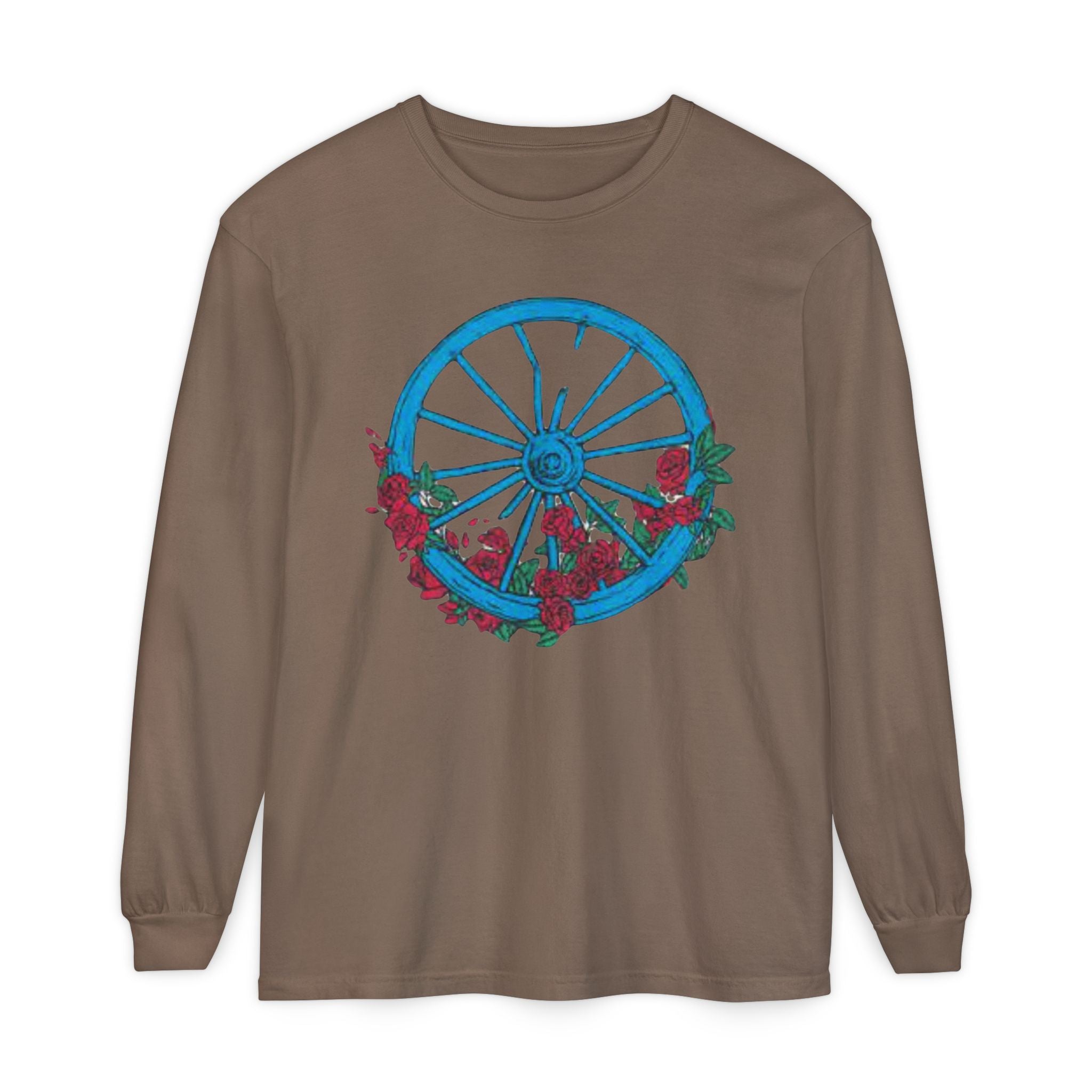 Grateful Dead  Long Sleeve Tee | Floral Western Graphic