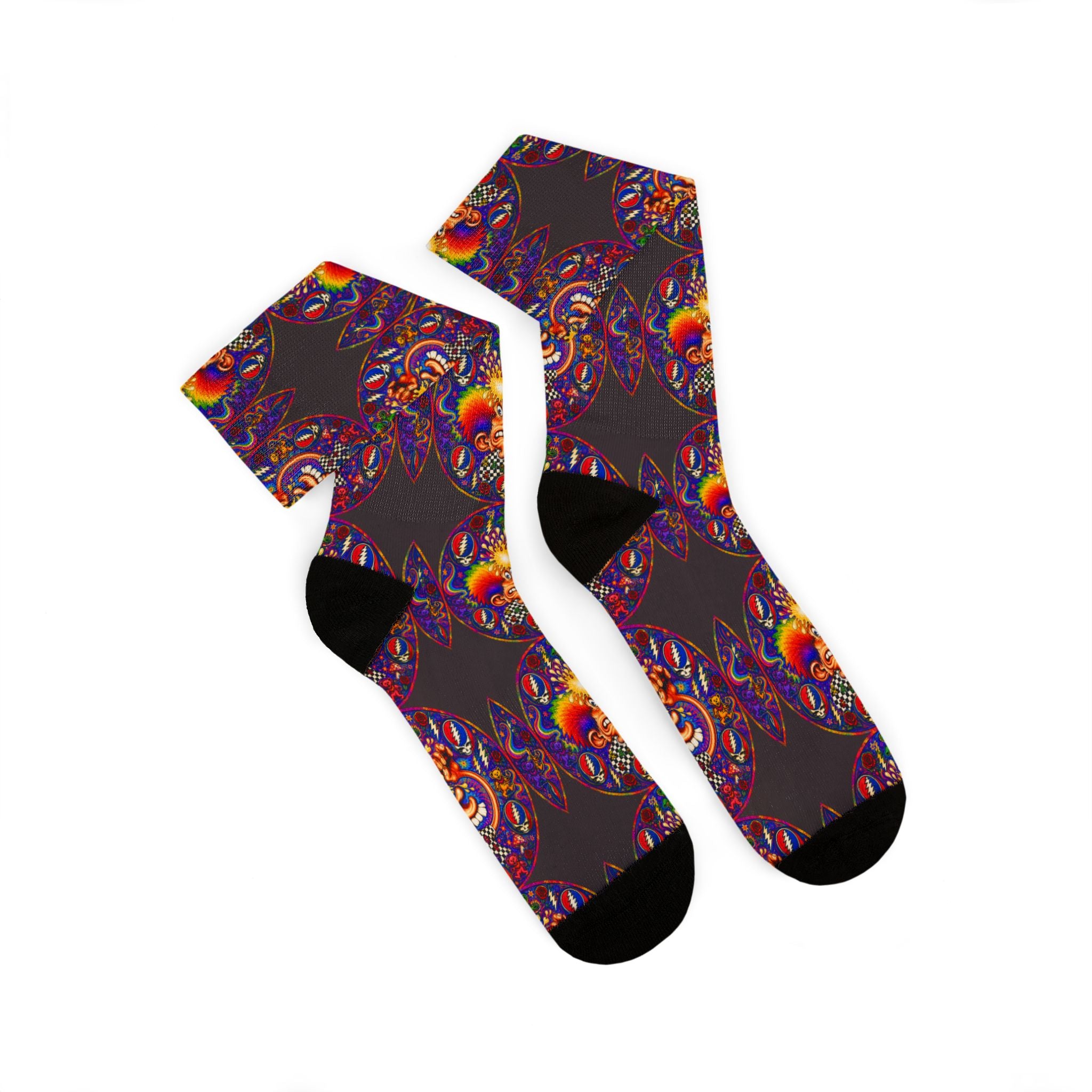 Grateful Dead Socks | Sublimation Socks