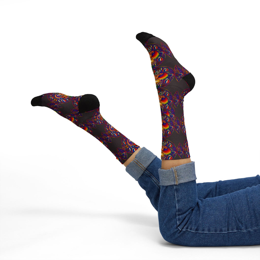 Grateful Dead Socks | Sublimation Socks
